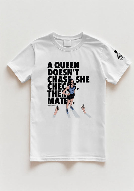 Chess Queen- Full - Unisex Crewneck T-shirt