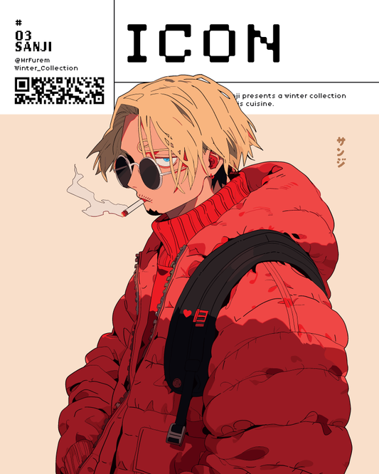Cook - ICON - Anime Poster - High-Quality Wall Art