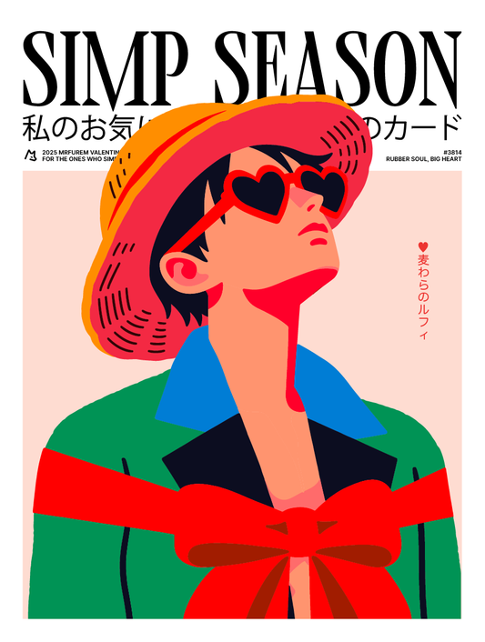 SIMP SEASON - PRINT - Captain - Fanart - 12x16in - Portraits