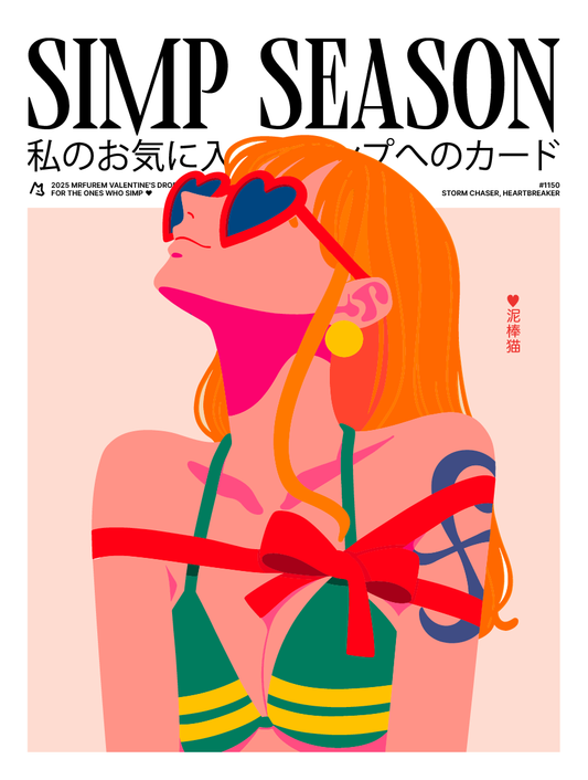 SIMP SEASON - PRINT - Navigator - Fanart - 12x16in - Portraits