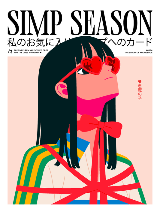 SIMP SEASON - PRINT - Devil Child - Fanart - 12x16in - Portraits