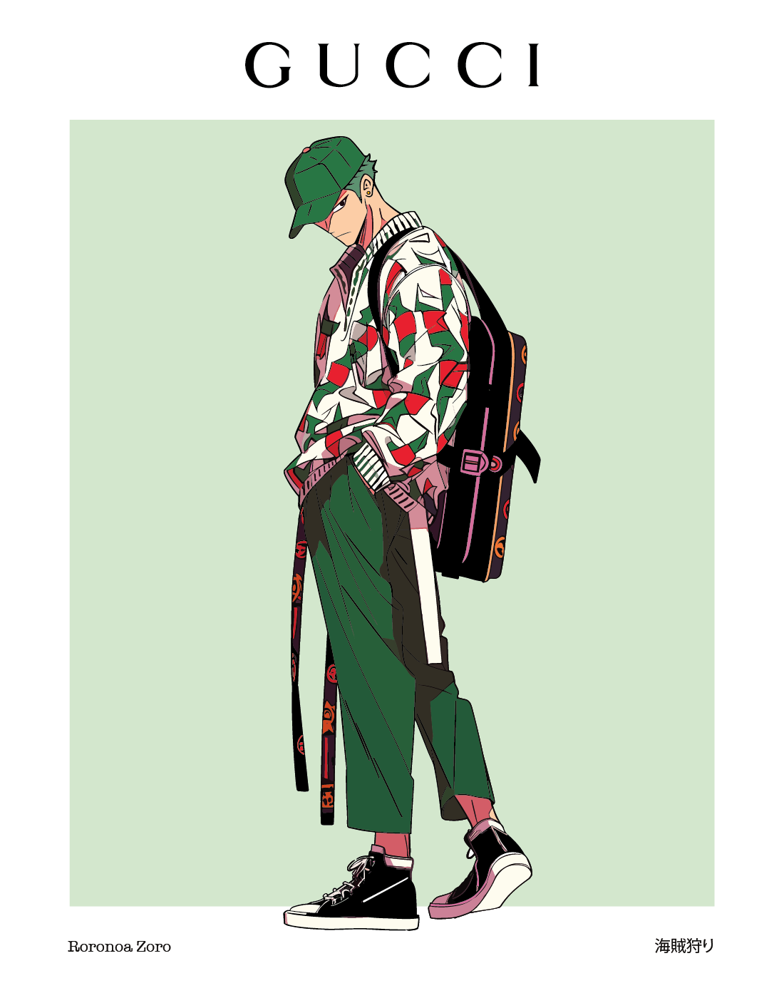 ZORO - GUCCI - PRINT – MrFurem