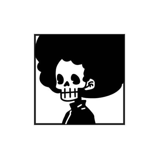 Skull (White Tattoo Ticket)