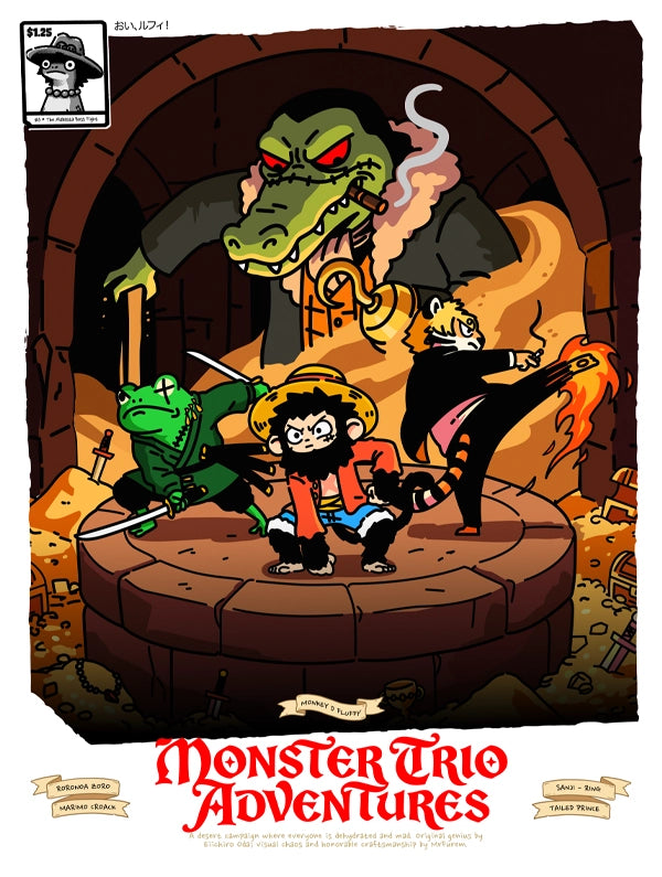 Monster Trio Adventures - Chapter 3 -  Fanart