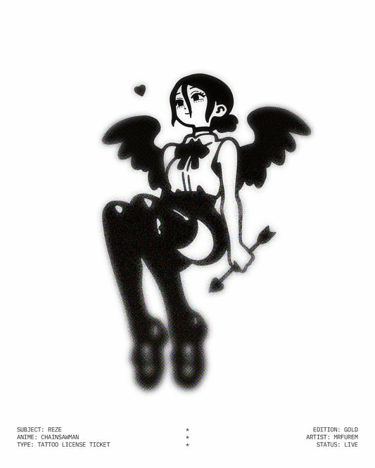 Cupid Series: Reze (Gold Ticket – Limited Edition)