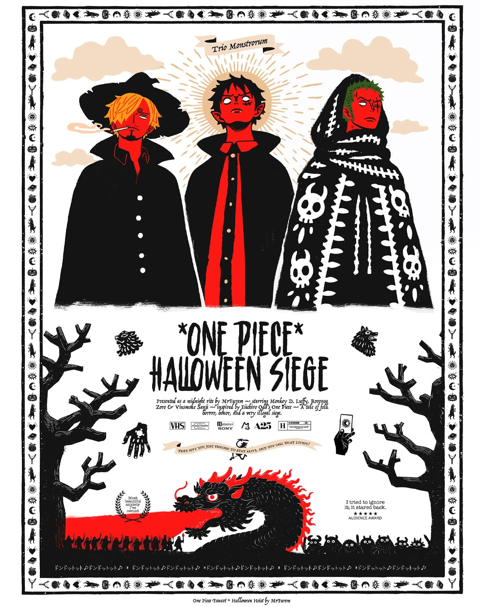 MONSTER TRIO * HALLOWEEN SIEGE