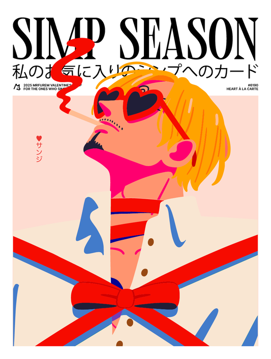 SIMP SEASON - PRINT - Chef - Fanart - 12x16in - Portraits