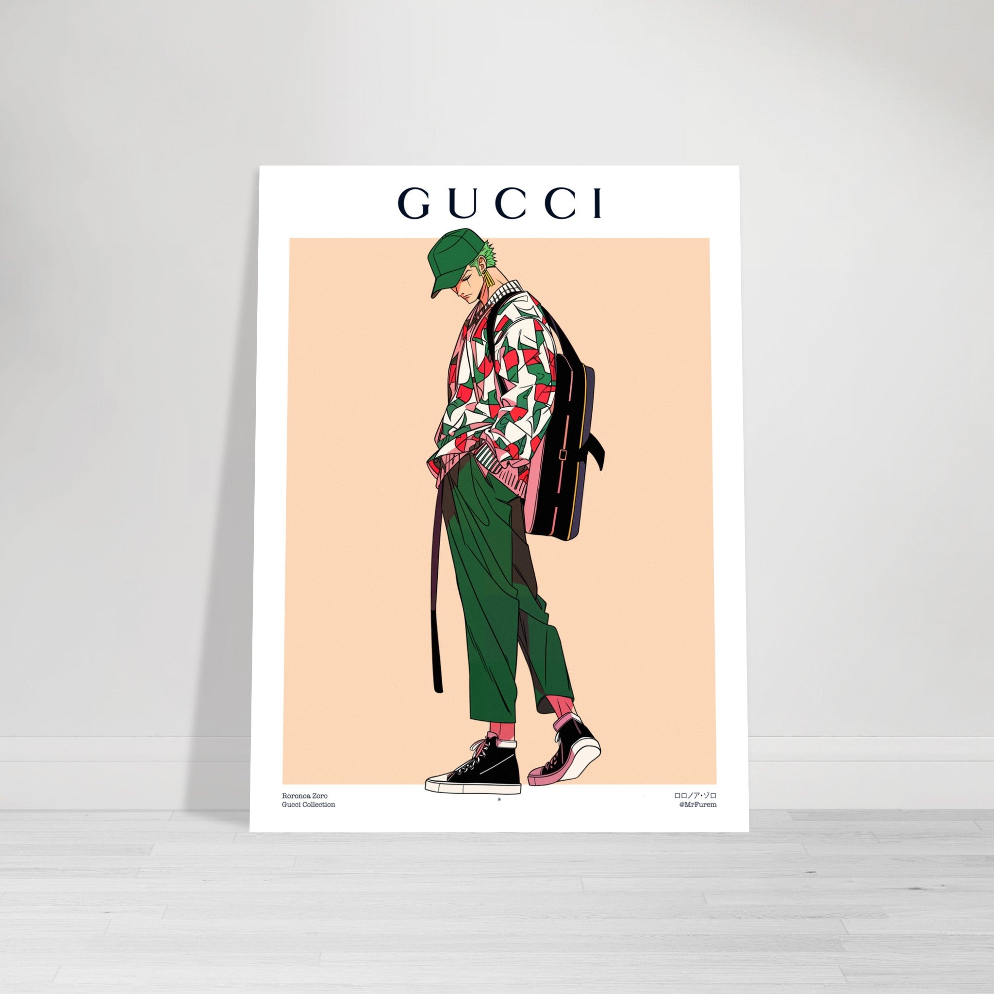 Swordsman - Wears Fashion- Fanart - 12x16in – MrFurem