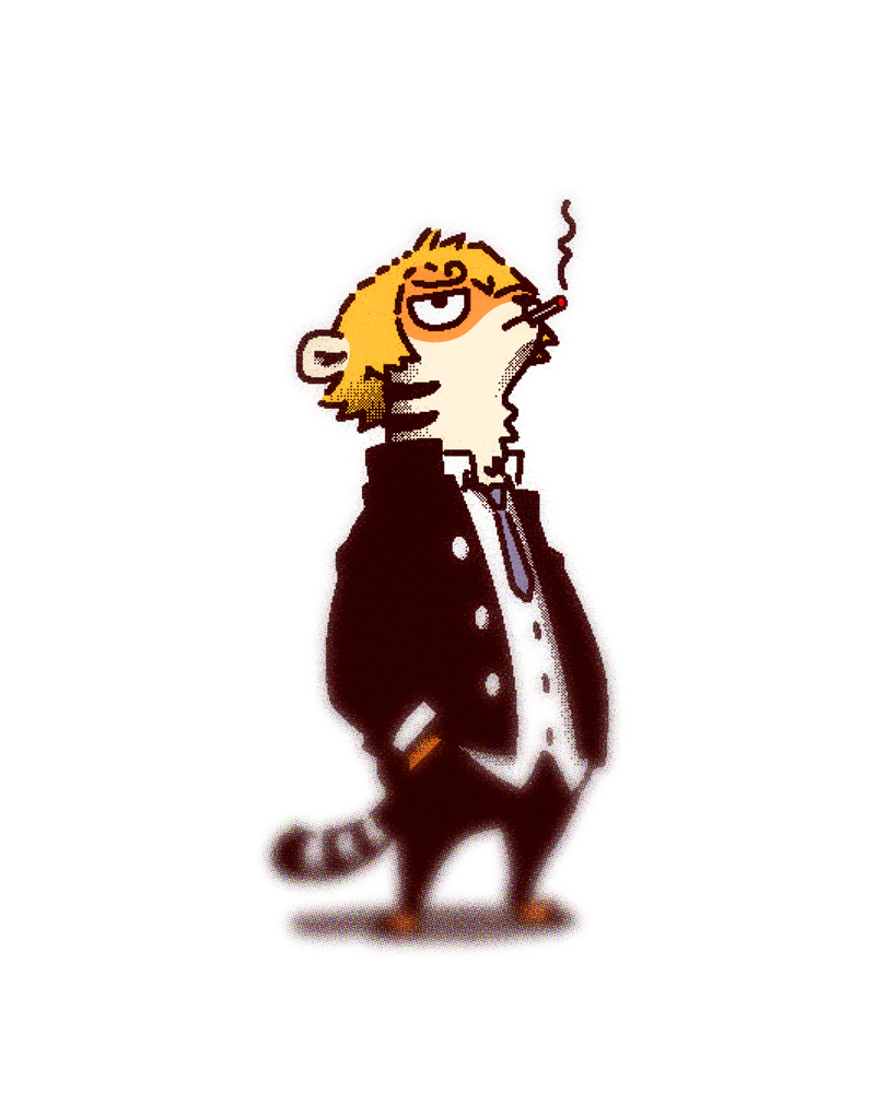 Ring-Tailed Prince * Golden Tattoo Ticket